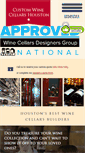 Mobile Screenshot of customwinecellarshouston.com